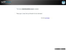 Tablet Screenshot of alberdinmobiliaria.com.ar